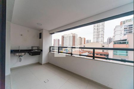 Varanda Gourmet de apartamento à venda com 2 quartos, 92m² em Campestre, Santo André