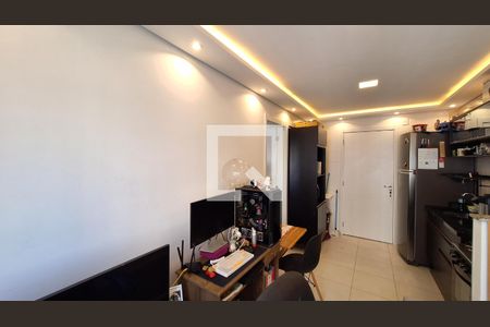 Sala/Cozinha de apartamento à venda com 1 quarto, 28m² em Barra Funda, São Paulo