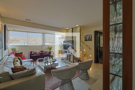 Sala de apartamento à venda com 4 quartos, 180m² em Vila Paris, Belo Horizonte