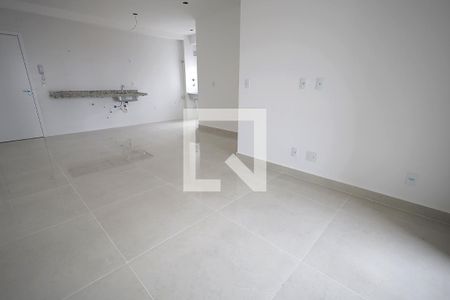 Sala/Cozinha de apartamento à venda com 2 quartos, 69m² em Parque das Nações, Santo André