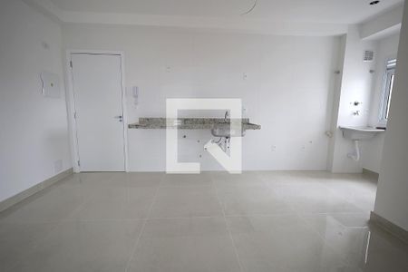 Sala/Cozinha de apartamento à venda com 2 quartos, 69m² em Parque das Nações, Santo André