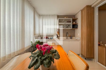 Varanda da Sala de apartamento à venda com 3 quartos, 94m² em Caiçaras, Belo Horizonte