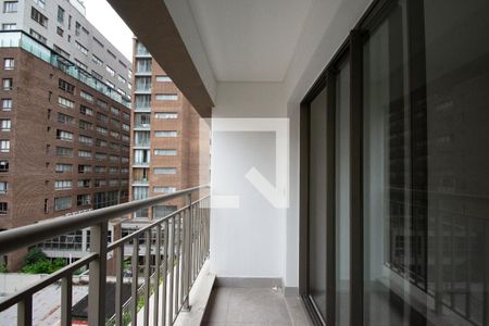 varanda  quarto sala studio de kitnet/studio à venda com 1 quarto, 23m² em Cerqueira César, São Paulo