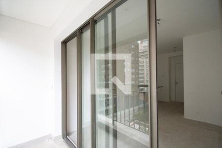 varanda  quarto sala studio de kitnet/studio à venda com 1 quarto, 23m² em Cerqueira César, São Paulo
