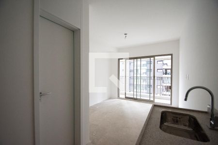 entrada studio de kitnet/studio à venda com 1 quarto, 23m² em Cerqueira César, São Paulo