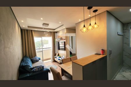 Sala de apartamento à venda com 2 quartos, 46m² em Vila Tupi, Várzea Paulista