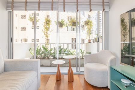 Sala de apartamento à venda com 3 quartos, 102m² em Vila Olímpia, São Paulo