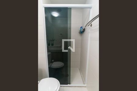 Banheiro da Suíte Detalhe de apartamento à venda com 2 quartos, 60m² em Vila Guarani, São Paulo