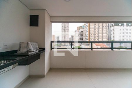 Varanda Gourmet de apartamento à venda com 3 quartos, 92m² em Campestre, Santo André
