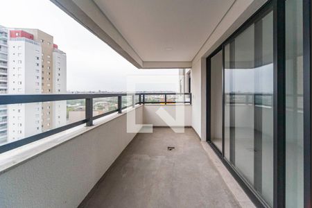 Varanda Gourmet de apartamento à venda com 3 quartos, 92m² em Campestre, Santo André