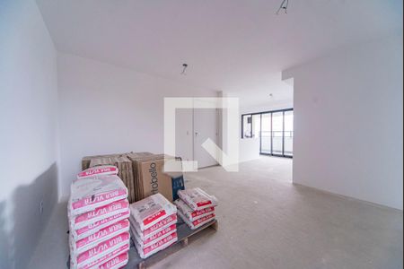 Sala de apartamento à venda com 3 quartos, 92m² em Campestre, Santo André