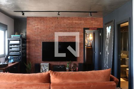 Sala e Cozinha Integrada de apartamento à venda com 1 quarto, 78m² em Barra Funda, São Paulo