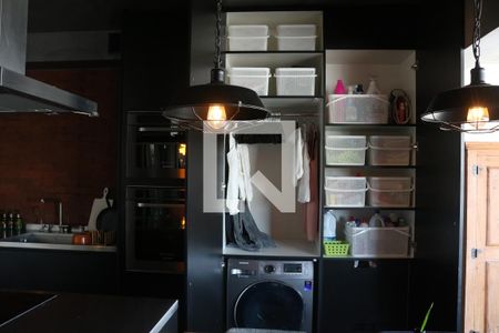 Sala e Cozinha Integrada de apartamento à venda com 1 quarto, 78m² em Barra Funda, São Paulo