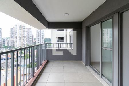 Varanda da Sala/Cozinha de apartamento à venda com 3 quartos, 81m² em Vila Santa Catarina, São Paulo