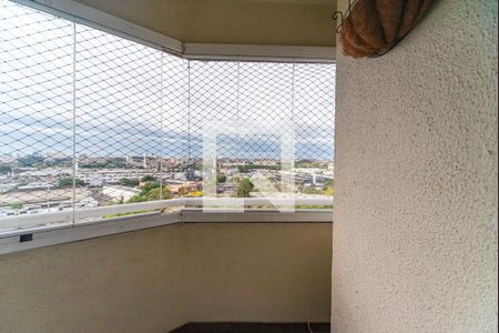 Varanda da Sala de apartamento à venda com 2 quartos, 60m² em Silveira, Santo André