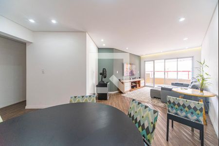 Sala de apartamento à venda com 3 quartos, 134m² em Vila Assunção, Santo André