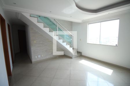 Sala de apartamento à venda com 3 quartos, 156m² em Diamante, Belo Horizonte