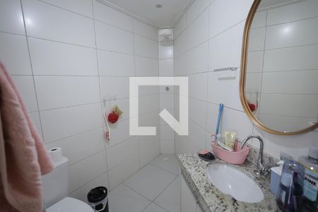 Banheiro de apartamento para alugar com 1 quarto, 38m² em Jardim Jamaica, Santo André