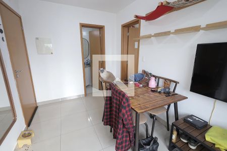 Sala de apartamento para alugar com 1 quarto, 38m² em Jardim Jamaica, Santo André