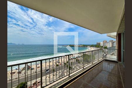 Varanda da sala de apartamento à venda com 4 quartos, 205m² em Copacabana, Rio de Janeiro