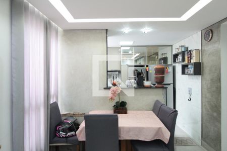 Sala de apartamento à venda com 2 quartos, 48m² em Kennedy, Contagem