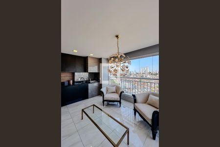 Varanda da Sala de apartamento para alugar com 1 quarto, 87m² em Vila Prudente, São Paulo