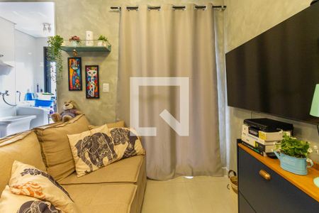 Sala de apartamento à venda com 1 quarto, 30m² em  Vila Antonina, São Paulo