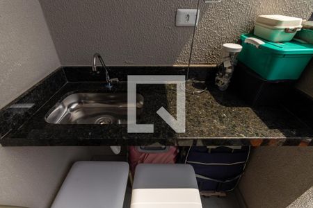 Varanda da Sala de apartamento à venda com 1 quarto, 30m² em  Vila Antonina, São Paulo