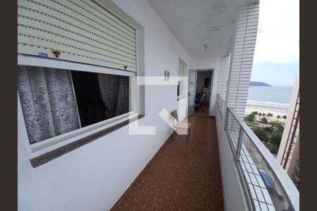 Varanda da Sala de apartamento para alugar com 2 quartos, 120m² em Itararé, São Vicente