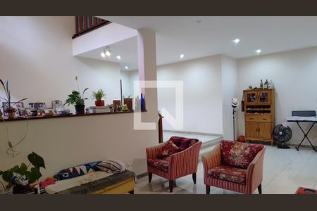 Sala de casa de condomínio à venda com 5 quartos, 398m² em Anil, Rio de Janeiro