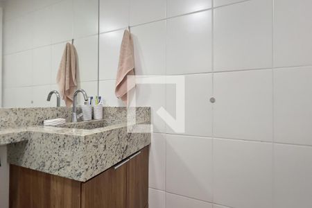 Banheiro da Suíte de apartamento à venda com 3 quartos, 62m² em Jardim Bela Vista, Guarulhos