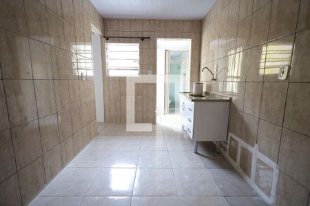 Cozinha de casa para alugar com 1 quarto, 30m² em Vila Lucinda, Santo André