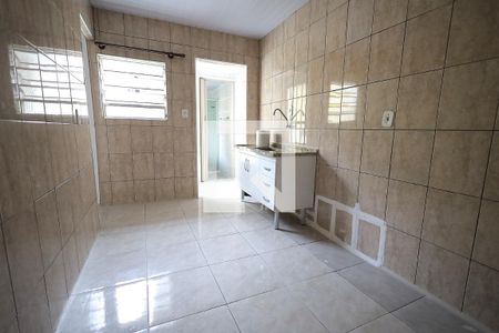 Cozinha de casa para alugar com 1 quarto, 30m² em Vila Lucinda, Santo André