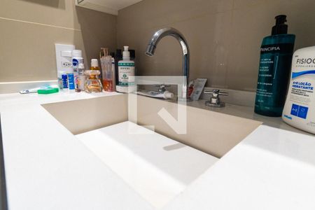 Banheiro da Suíte Detalhe de apartamento à venda com 2 quartos, 73m² em Vila Santa Catarina, São Paulo