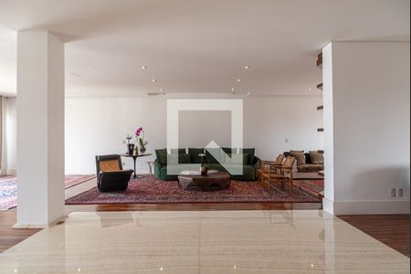 Sala de apartamento à venda com 4 quartos, 475m² em Morro dos Ingleses, São Paulo