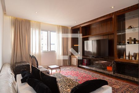 Sala de apartamento à venda com 4 quartos, 475m² em Morro dos Ingleses, São Paulo