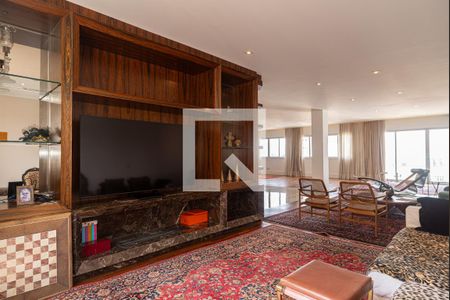 Sala de apartamento à venda com 4 quartos, 475m² em Morro dos Ingleses, São Paulo