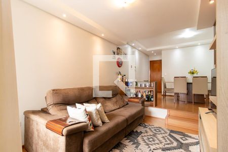 Sala de Estar de apartamento para alugar com 3 quartos, 90m² em Cristo Rei, Curitiba