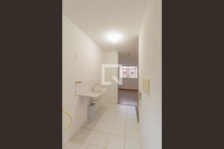 Cozinha e Área de Serviço de apartamento para alugar com 2 quartos, 56m² em Mato Grande, Canoas