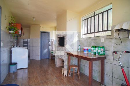Churrasqueira de casa à venda com 3 quartos, 90m² em Rincão, Novo Hamburgo