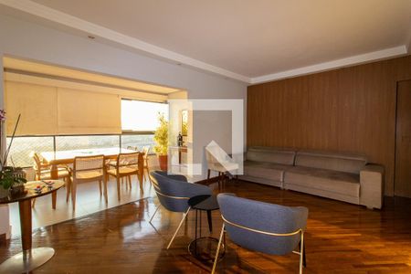 Sala/Varanda de apartamento para alugar com 3 quartos, 117m² em Mansões Santo Antônio, Campinas