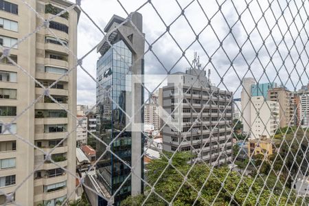 Varanda da Sala de apartamento à venda com 4 quartos, 112m² em Itaim Bibi, São Paulo