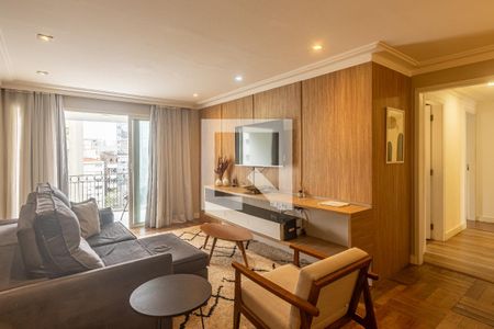 Sala de apartamento à venda com 4 quartos, 112m² em Itaim Bibi, São Paulo