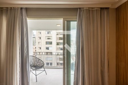 Varanda da Sala de apartamento à venda com 4 quartos, 112m² em Itaim Bibi, São Paulo