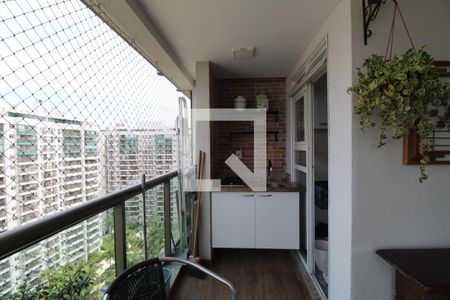 Varanda de apartamento à venda com 2 quartos, 78m² em Barra Olímpica, Rio de Janeiro