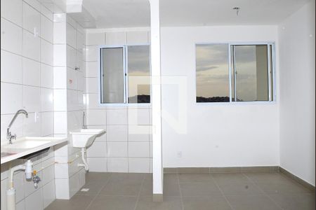 Sala/Cozinha de apartamento para alugar com 2 quartos, 51m² em São Gabriel, Belo Horizonte