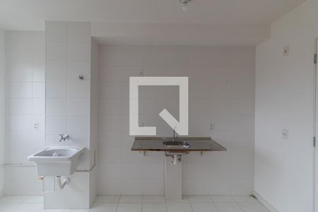 Sala/Cozinha de apartamento para alugar com 2 quartos, 42m² em Jardim Nazareth, São Paulo