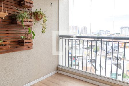 Varanda Sala/Cozinha de apartamento à venda com 2 quartos, 55m² em Vila Sao Rafael, Guarulhos