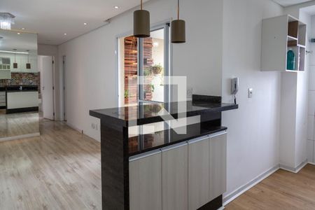 Cozinha de apartamento à venda com 2 quartos, 55m² em Vila São Rafael, Guarulhos