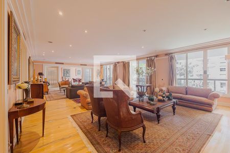 Sala de apartamento à venda com 5 quartos, 578m² em Cerqueira César, São Paulo